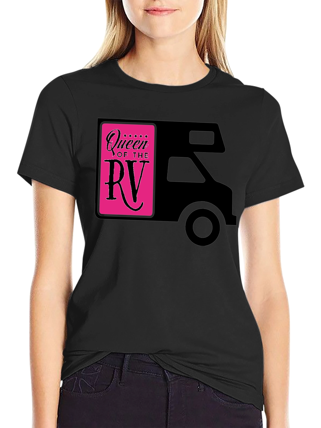 Queen of the RV Graphic Tee - Camping Shirt