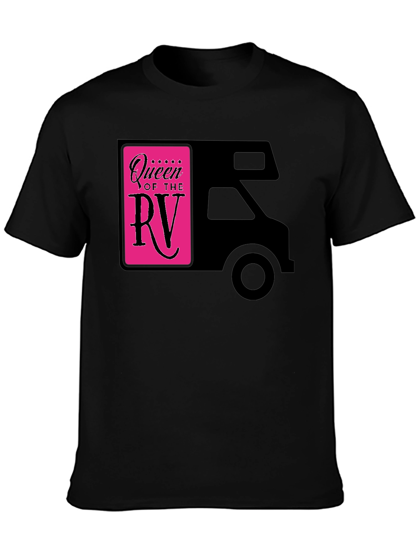 Queen of the RV Graphic Tee - Camping Shirt