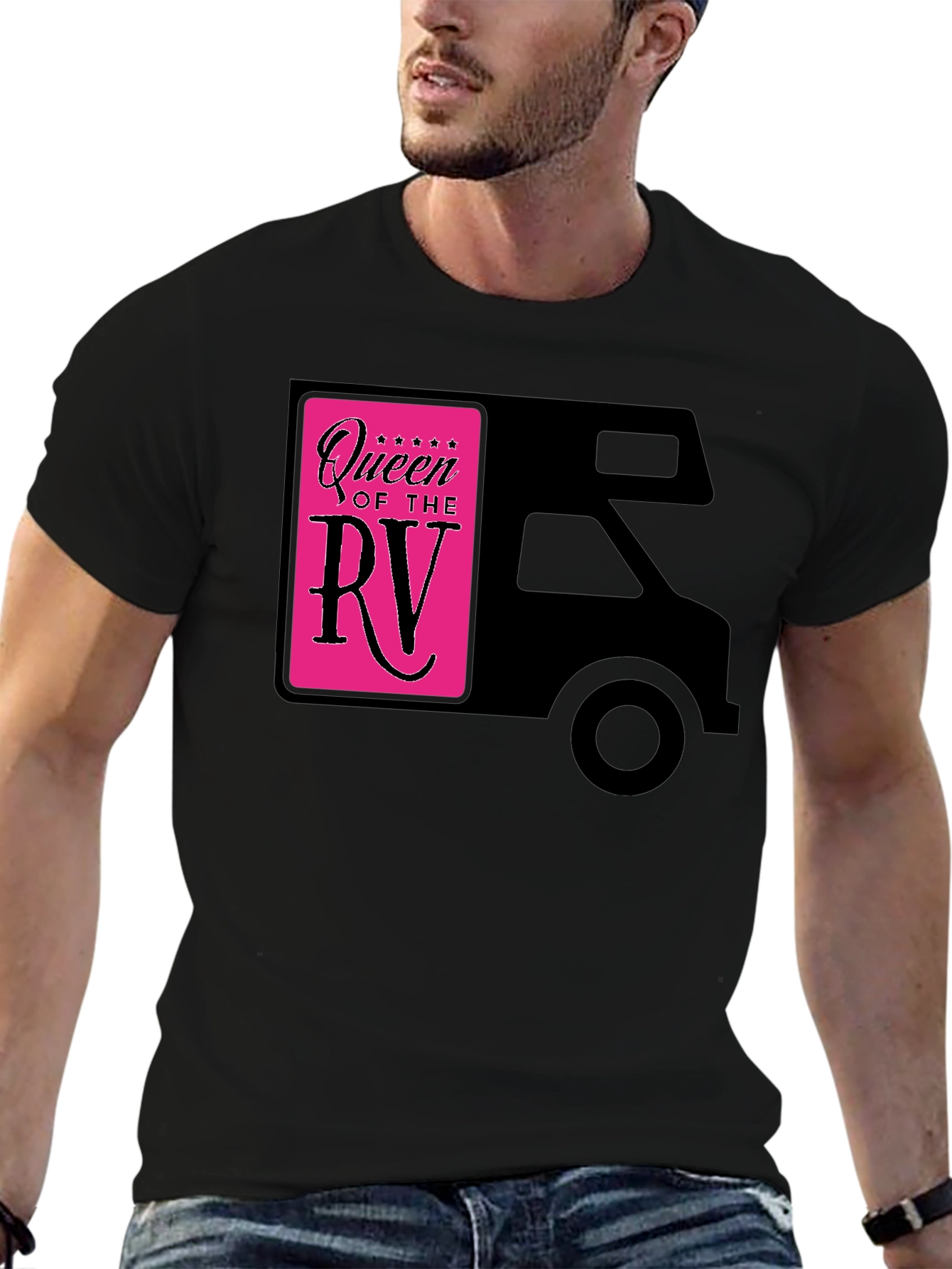 Queen of the RV Graphic Tee - Camping Shirt