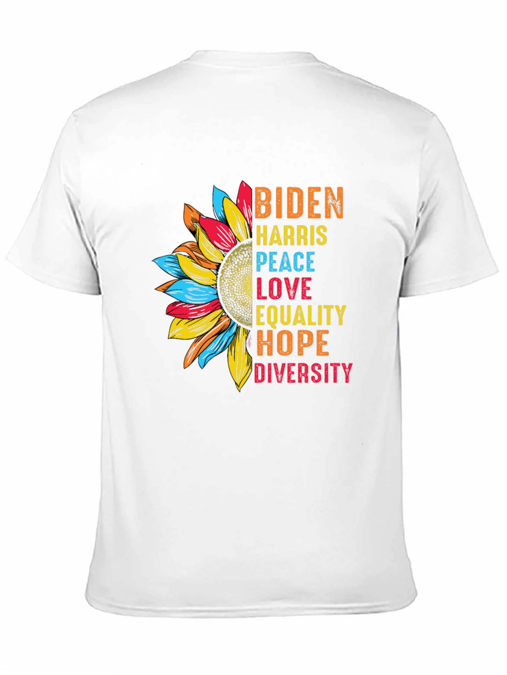 Biden Harris Sunflower Graphic Tee