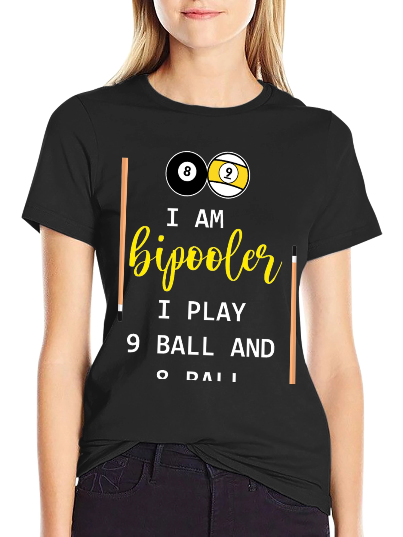 Bipooler 8 & 9 Ball T-Shirt