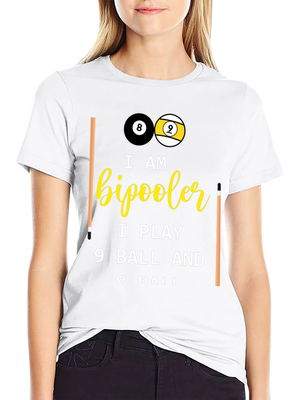 Bipooler 8 & 9 Ball T-Shirt
