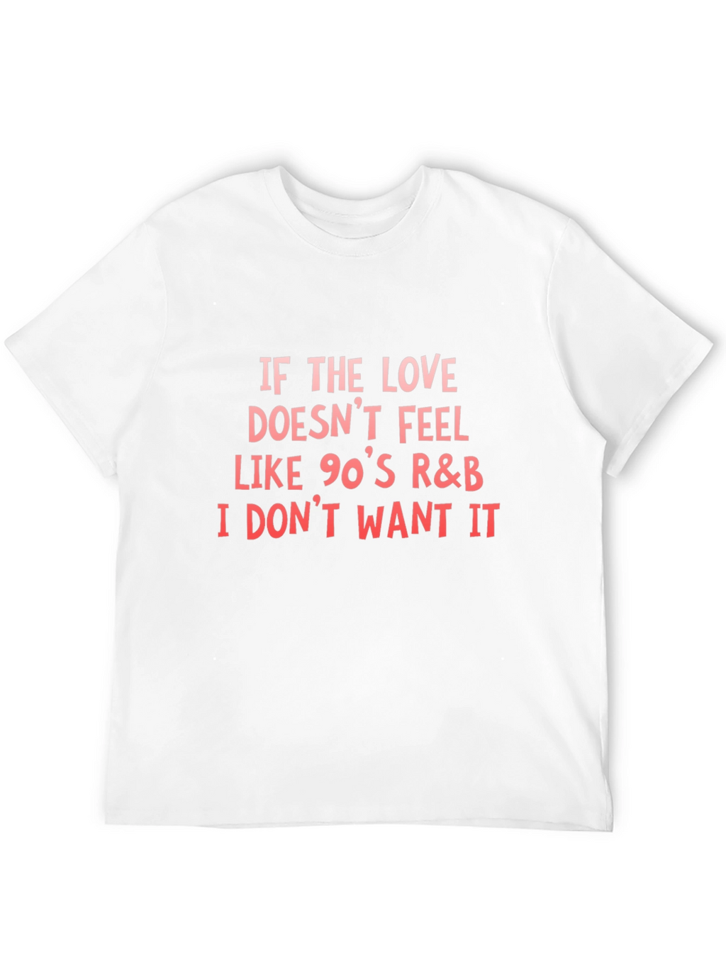 90s R&B Love Black Graphic Tee