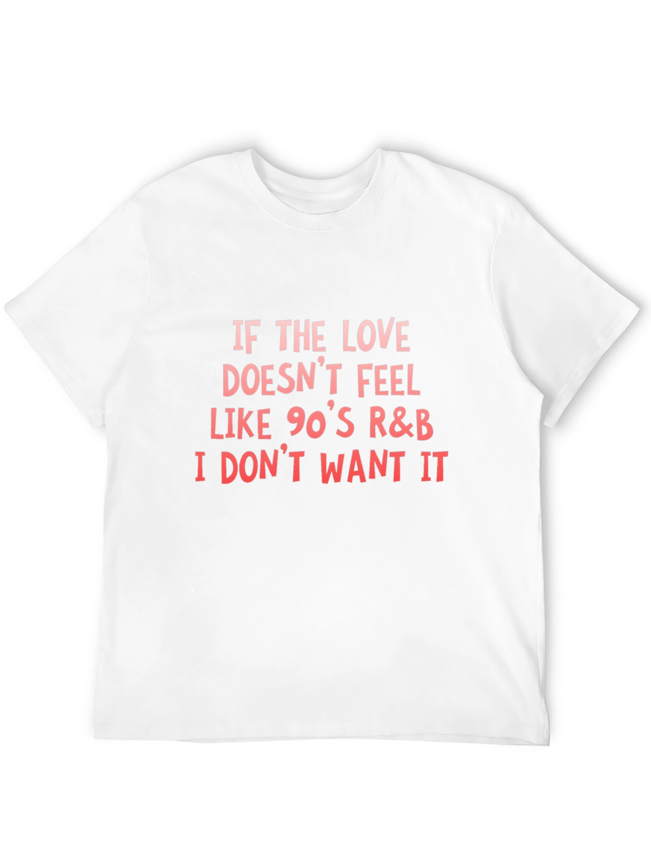 90s R&B Love Black Graphic Tee