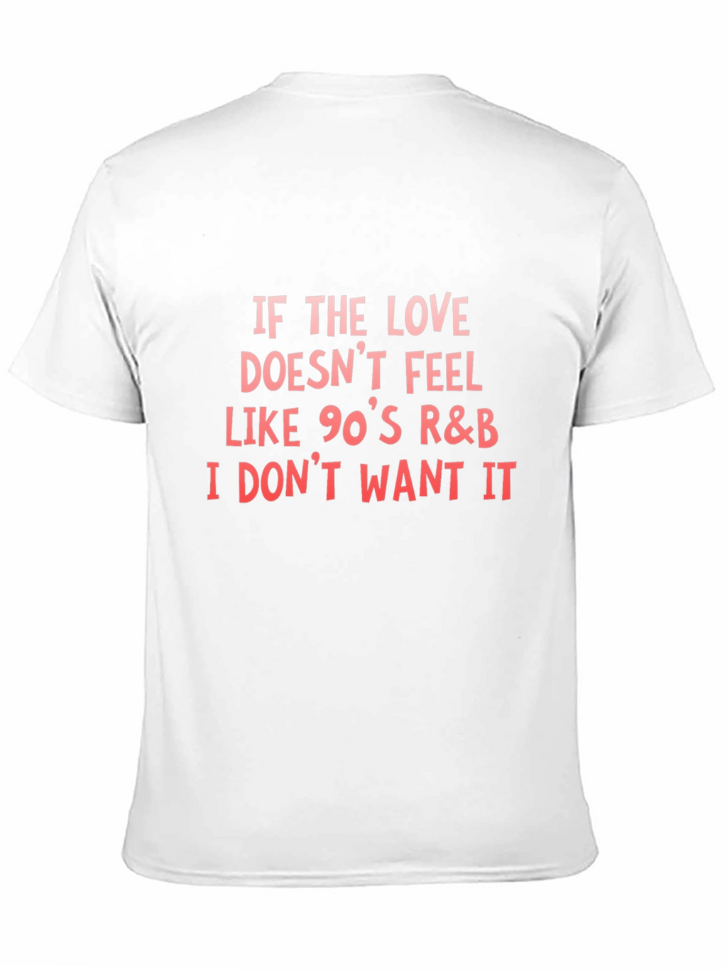 90s R&B Love Black Graphic Tee