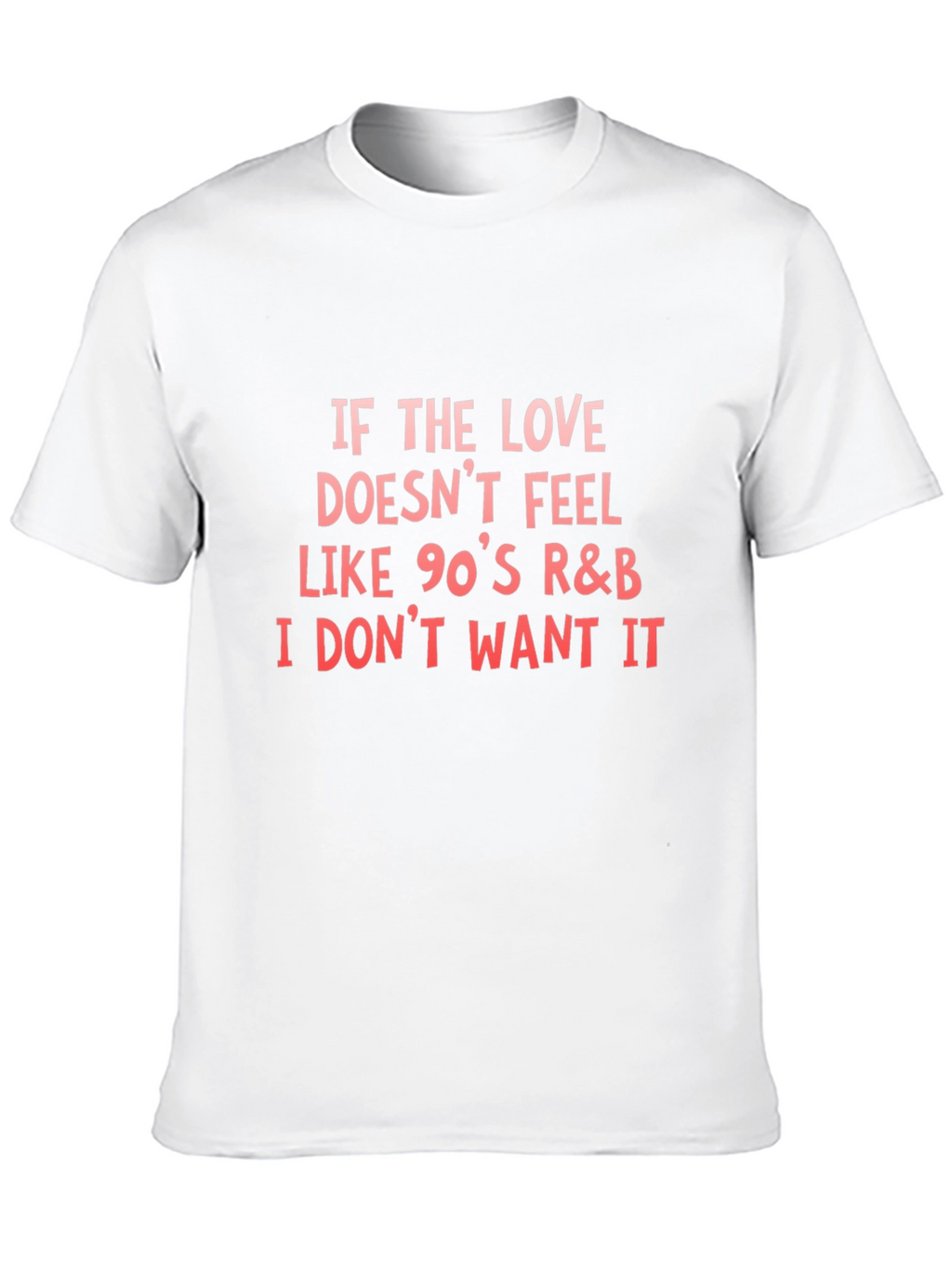 90s R&B Love Black Graphic Tee