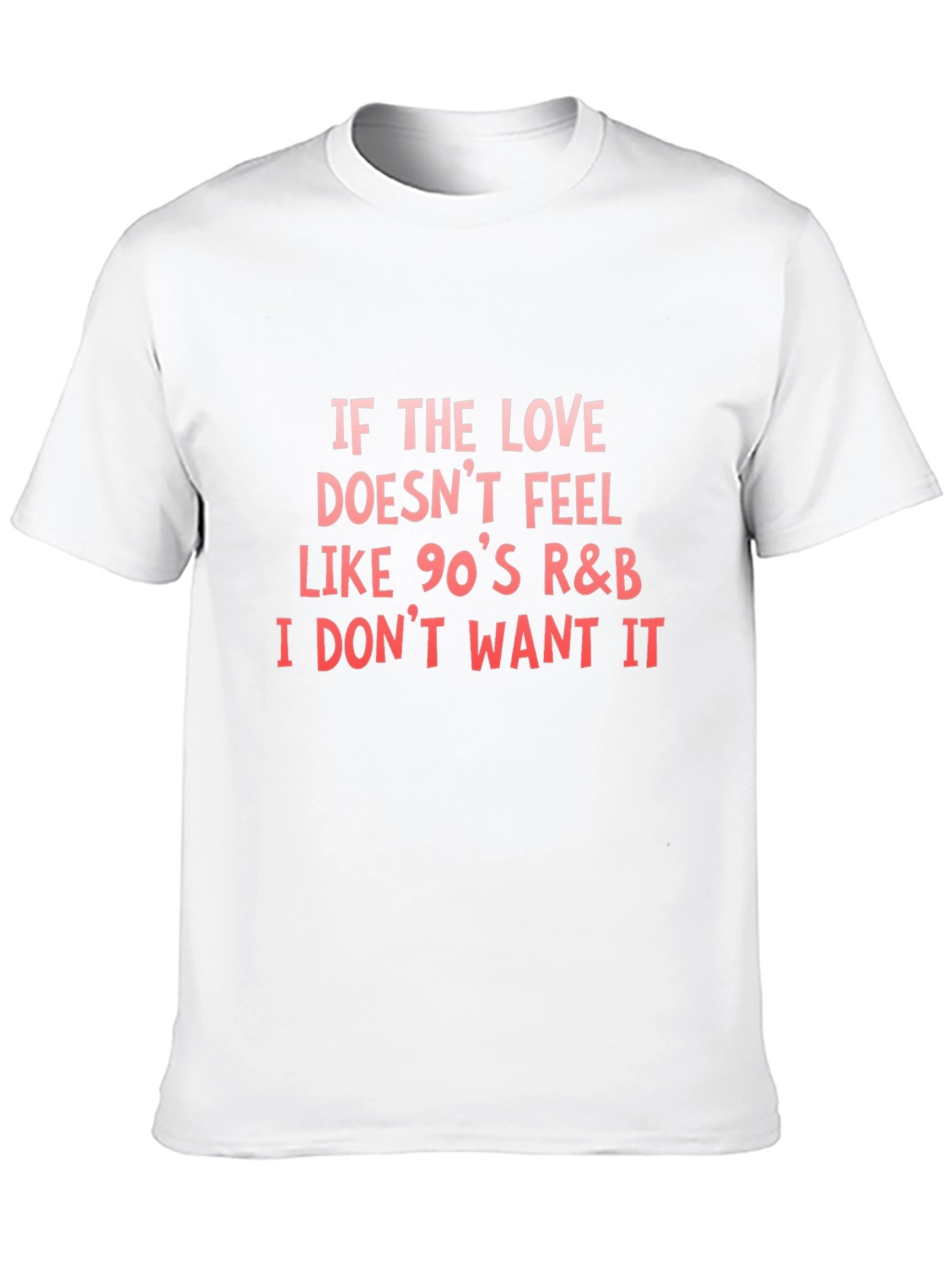90s R&B Love Black Graphic Tee