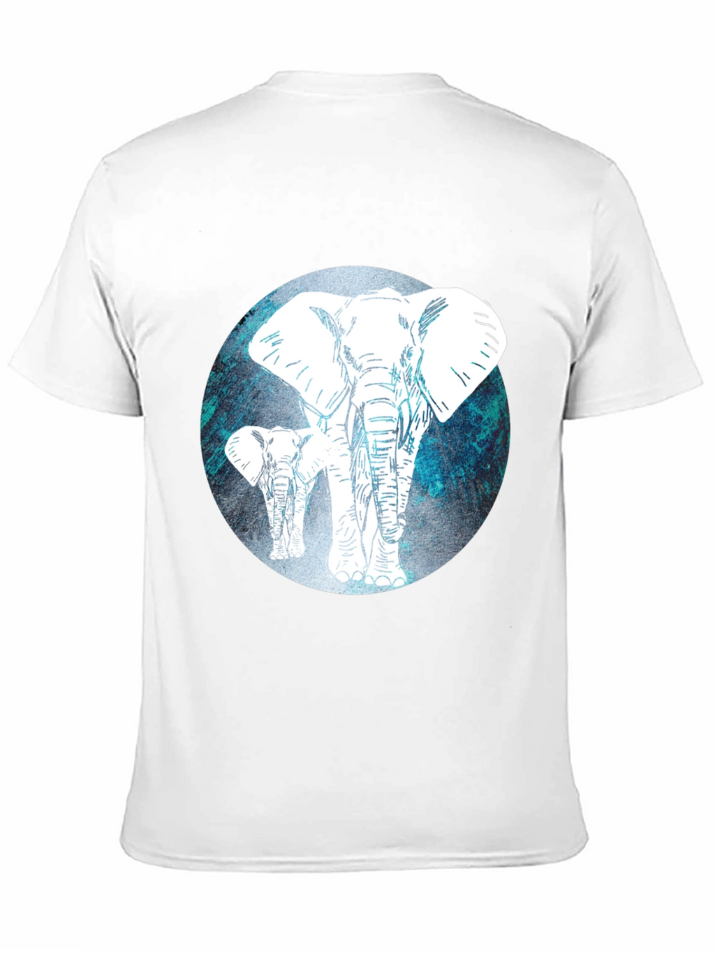 Elephant Graphic Tee - Mens Black T-Shirt