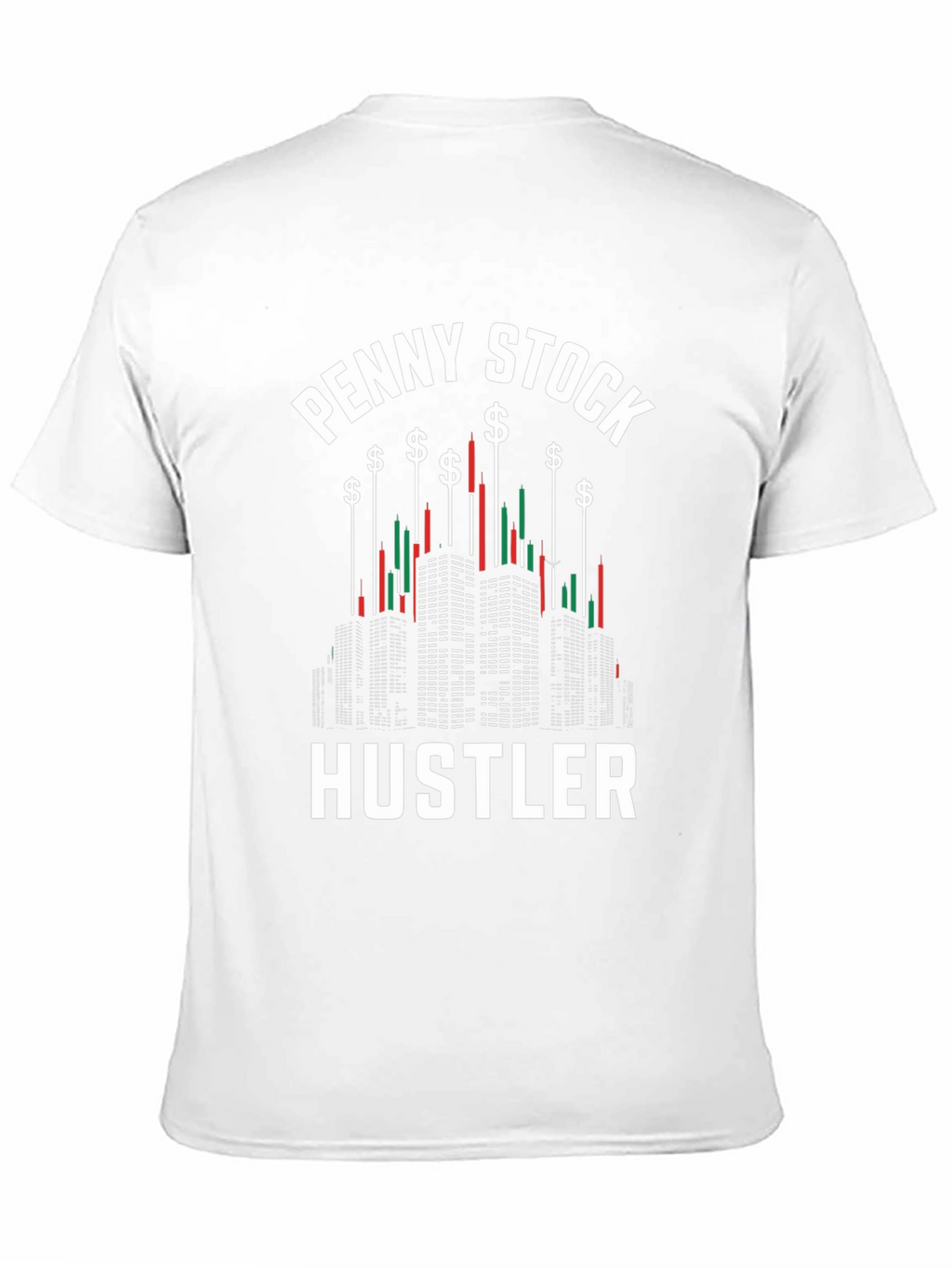 Penny Stock Hustler Black Graphic Tee