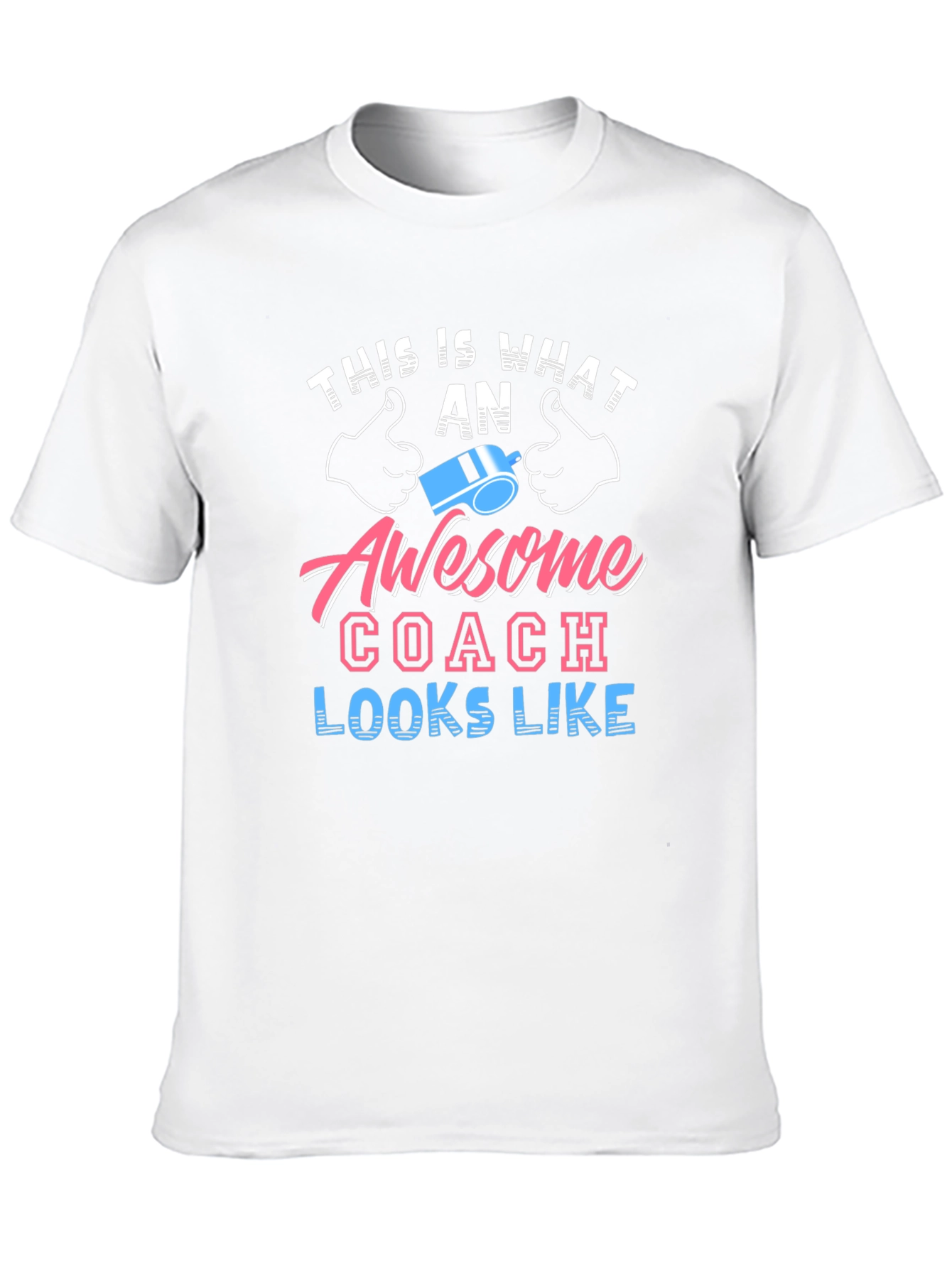 Awesome Coach Graphic Tee - Black