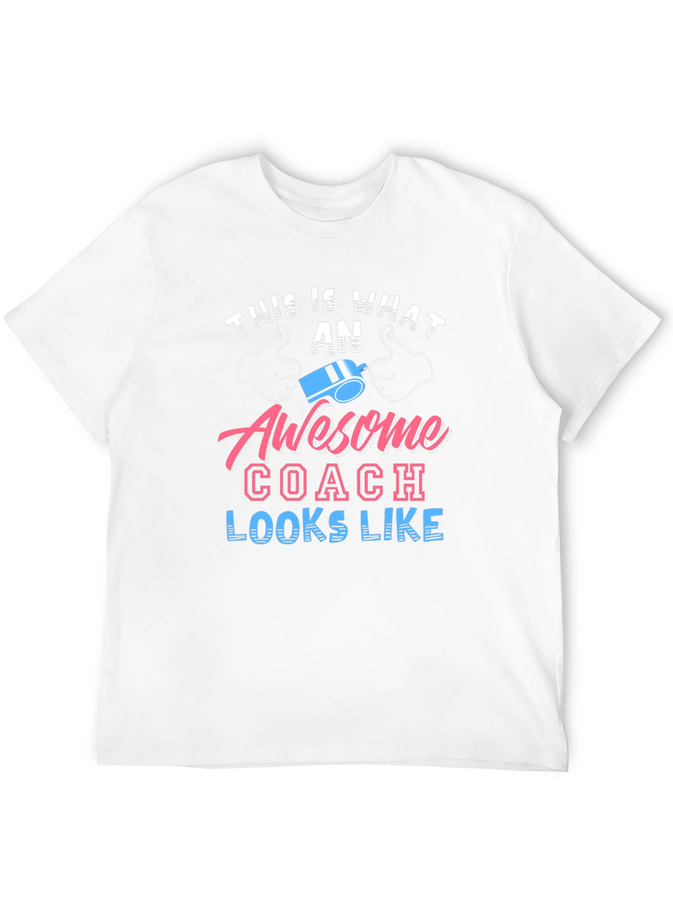 Awesome Coach Graphic Tee - Black
