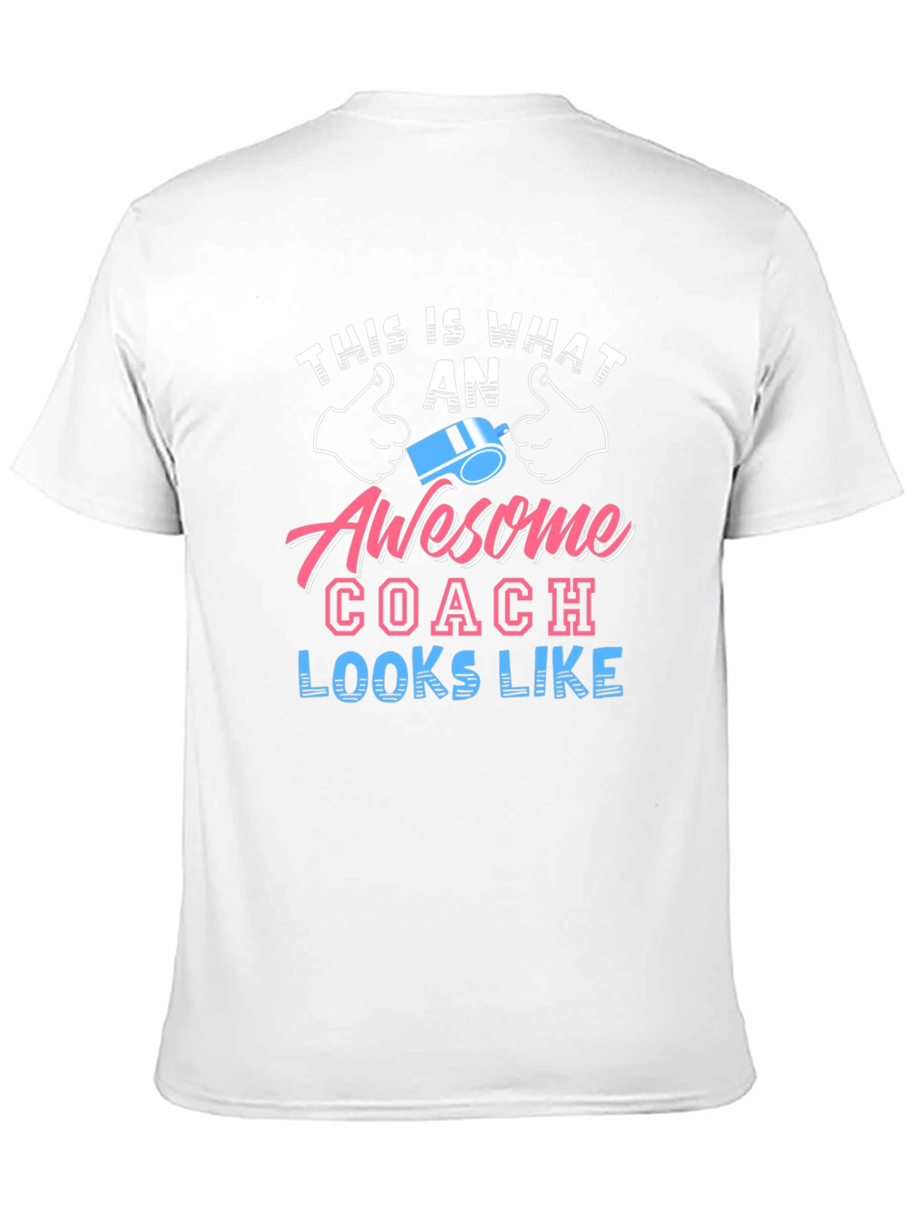 Awesome Coach Graphic Tee - Black