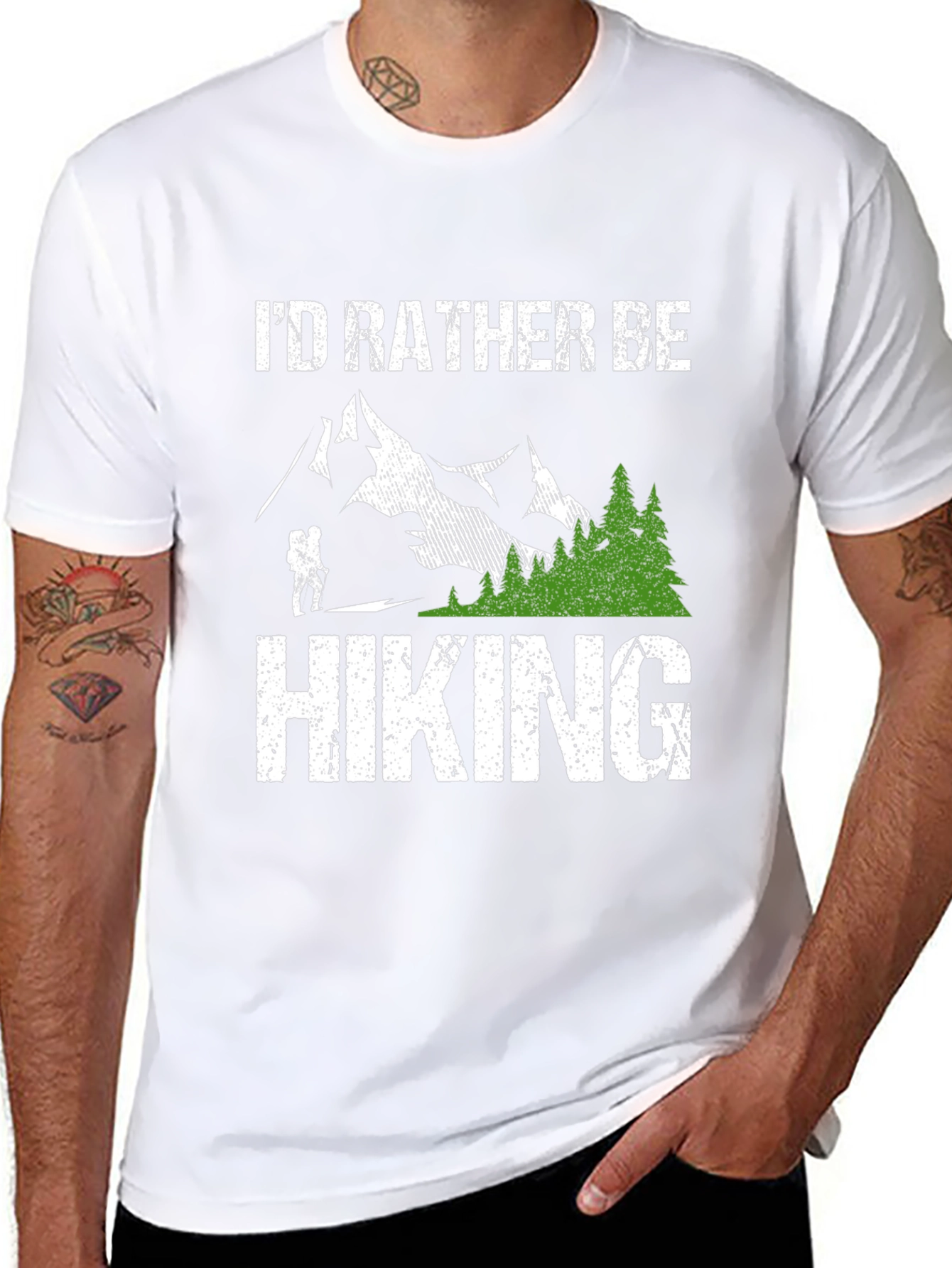 Id Rather Be Hiking Tee