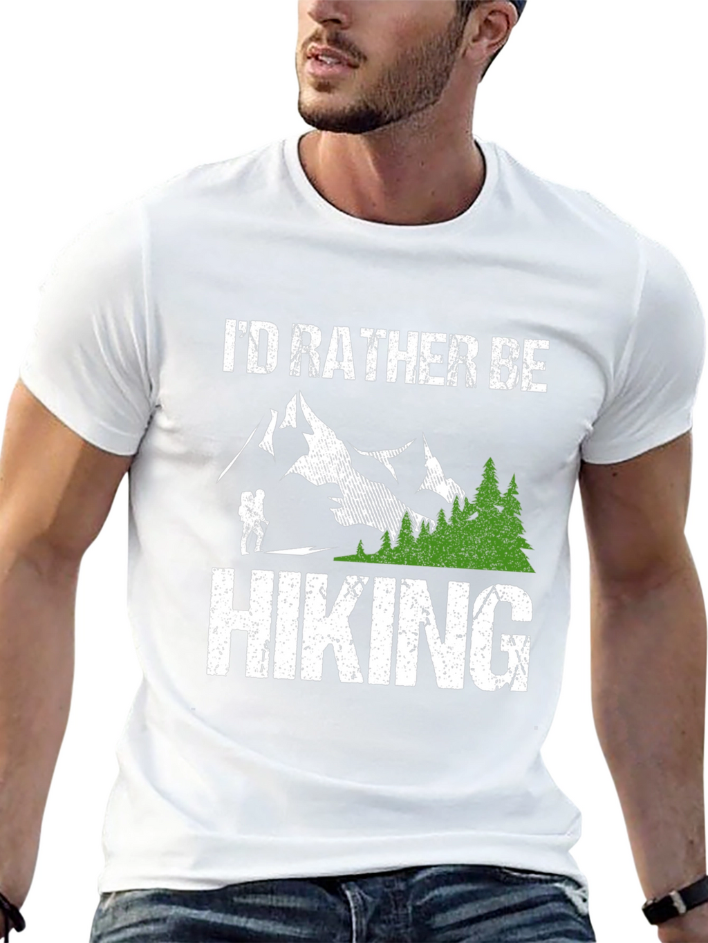 Id Rather Be Hiking Tee