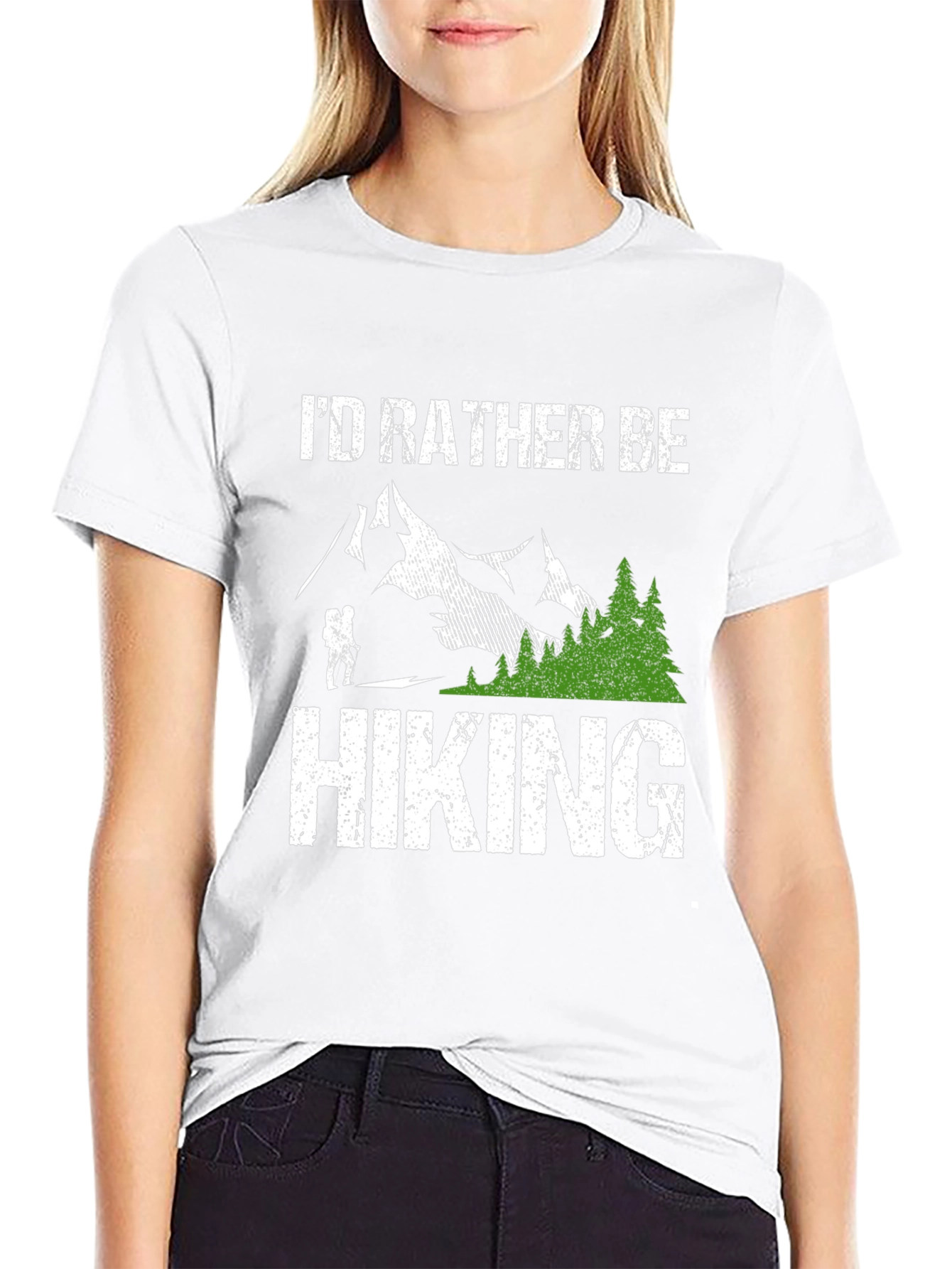 Id Rather Be Hiking Tee