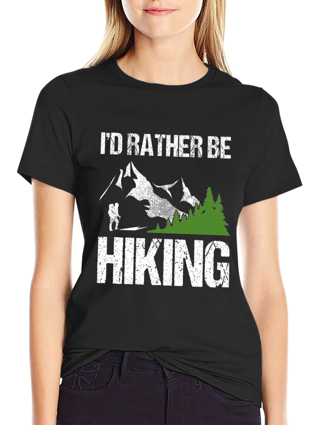 Id Rather Be Hiking Tee