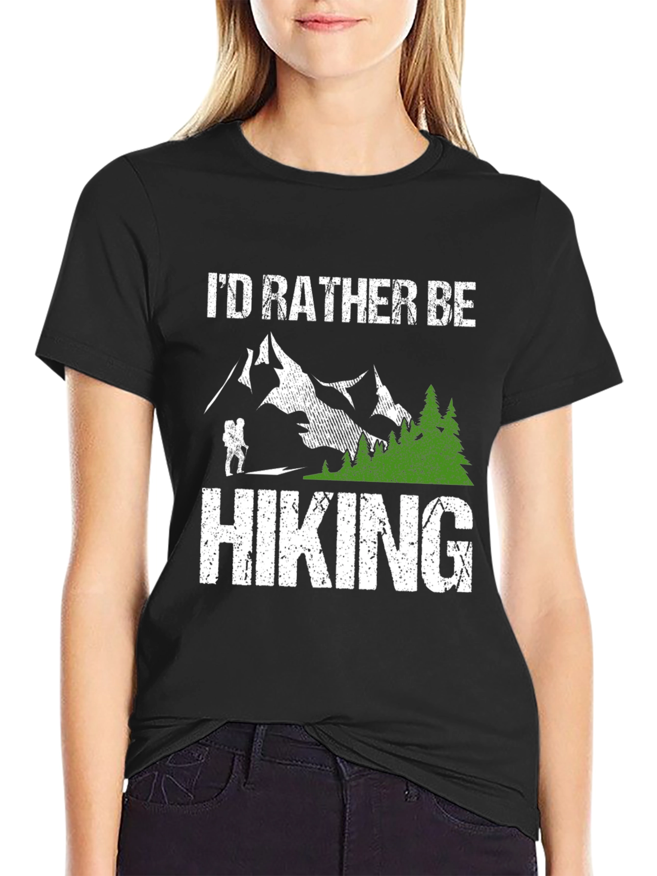 Id Rather Be Hiking Tee