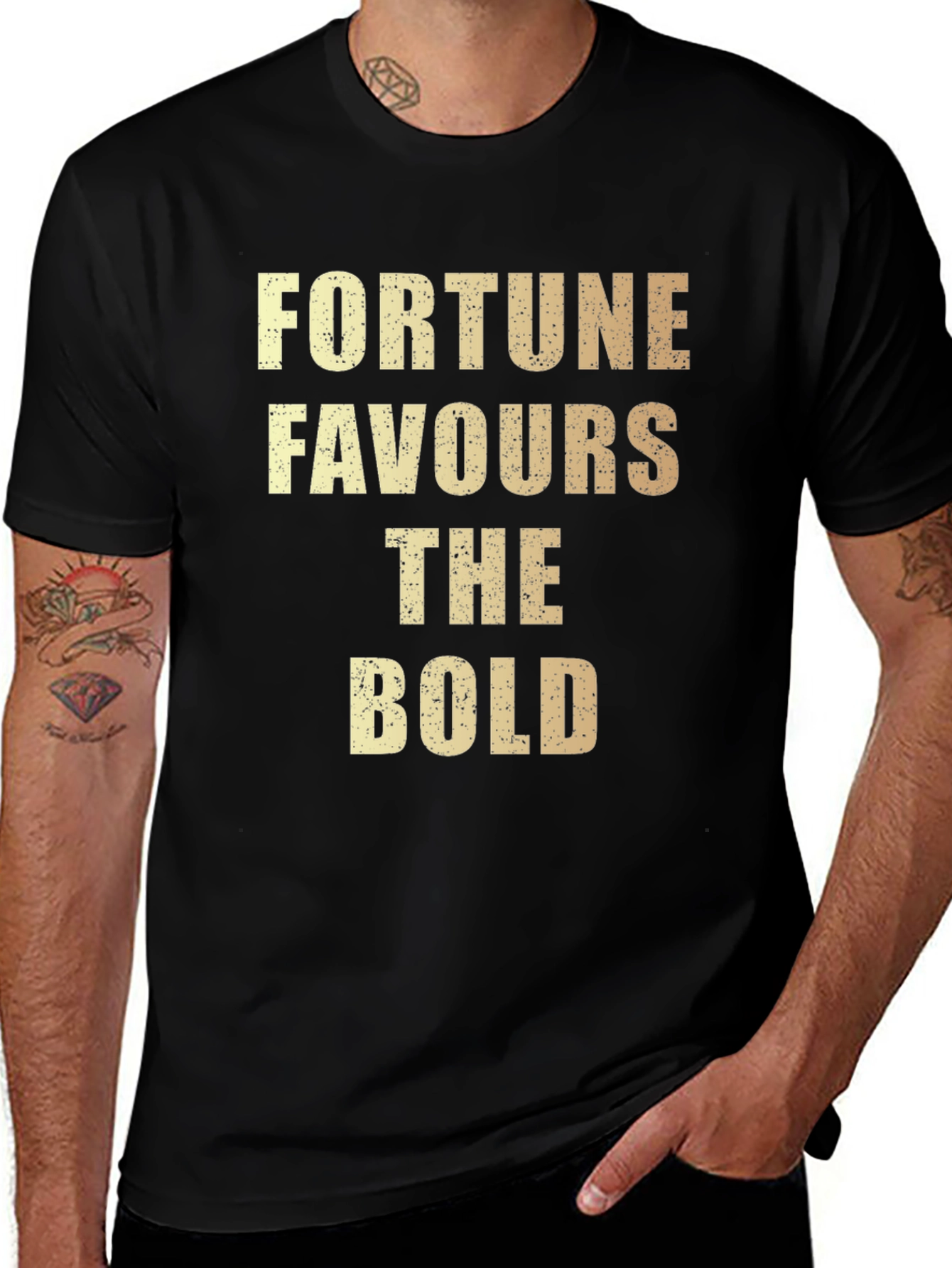Fortune Favours The Bold T-Shirt