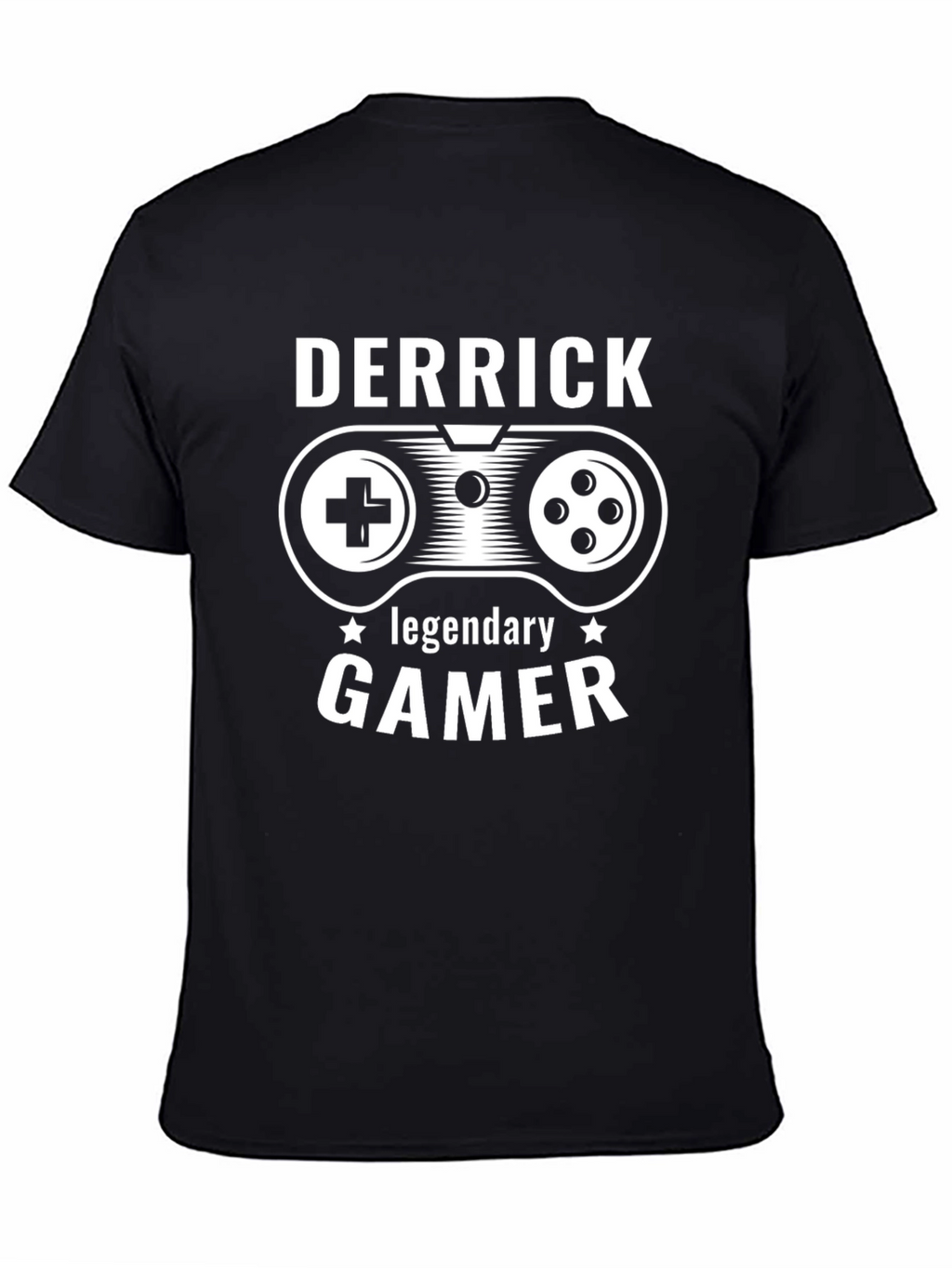 Derrick Legendary Gamer Graphic T-Shirt