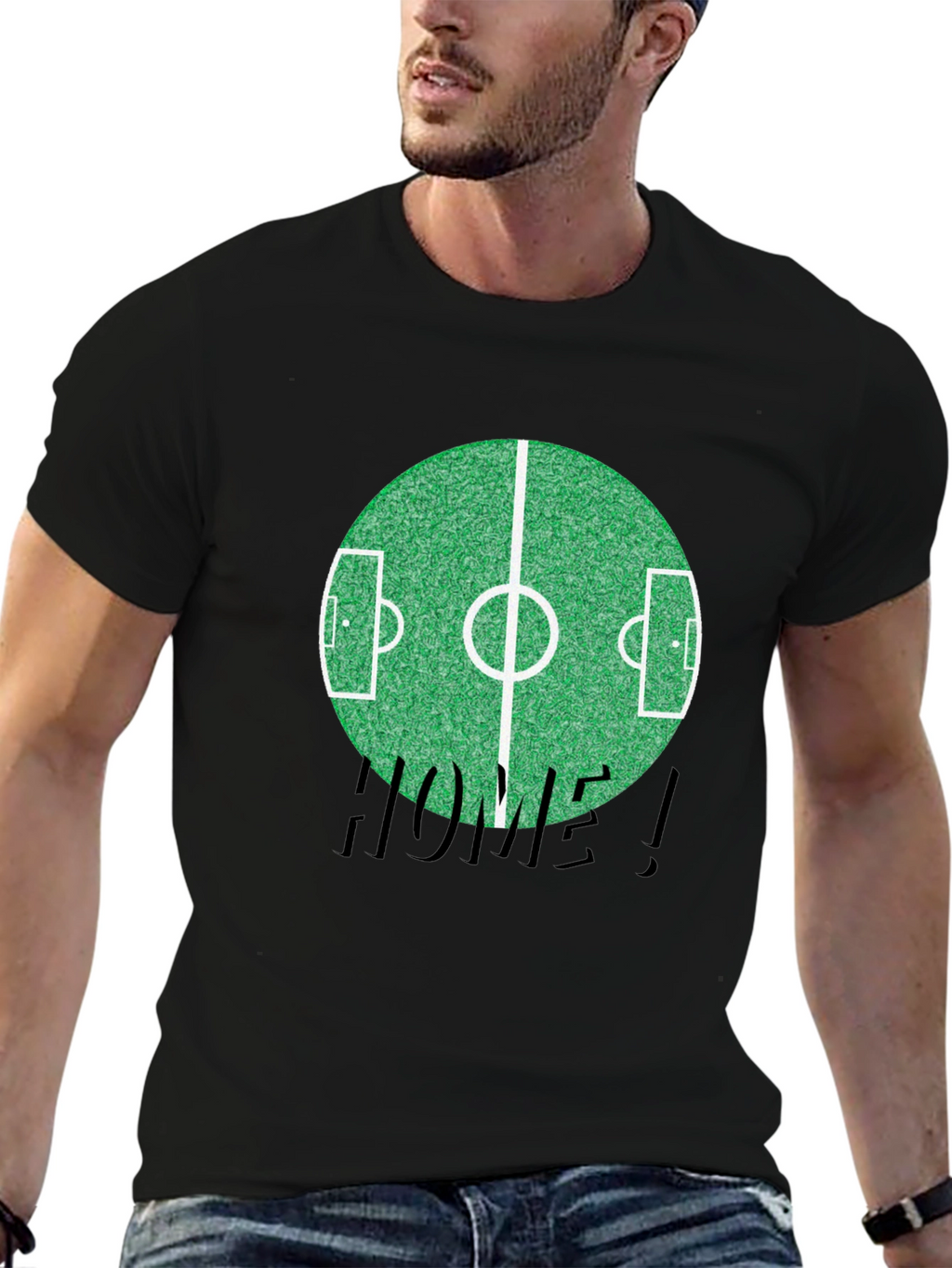 Soccer Field T-Shirt - Home! Graphic Tee