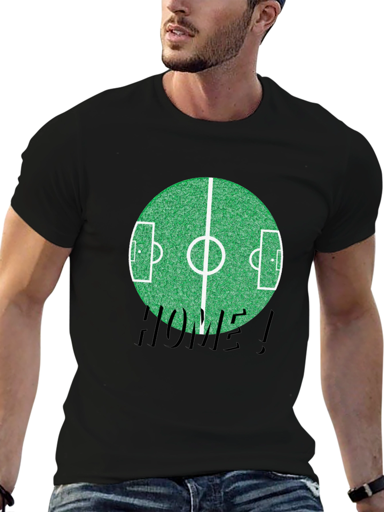 Soccer Field T-Shirt - Home! Graphic Tee