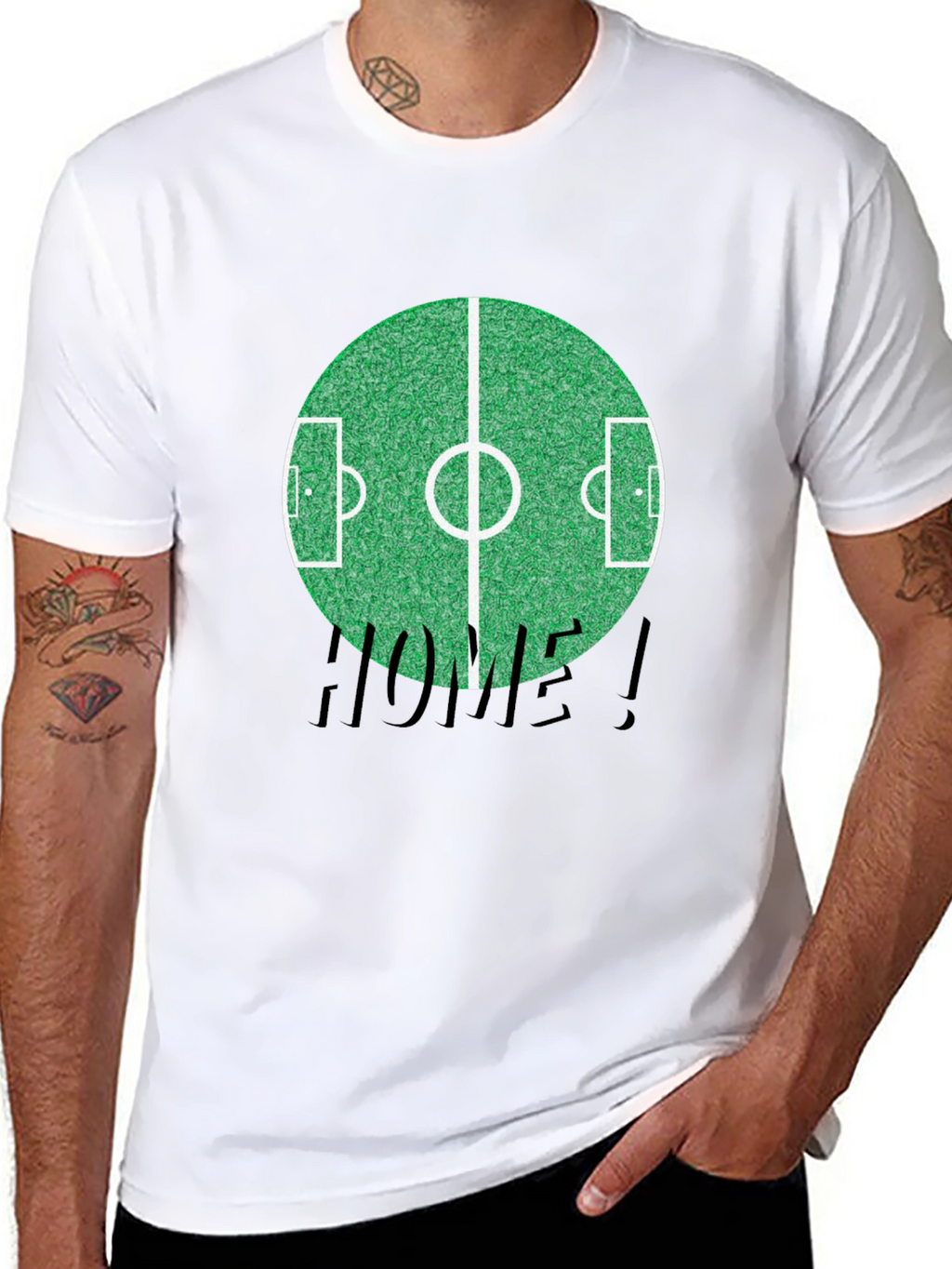 Soccer Field T-Shirt - Home! Graphic Tee