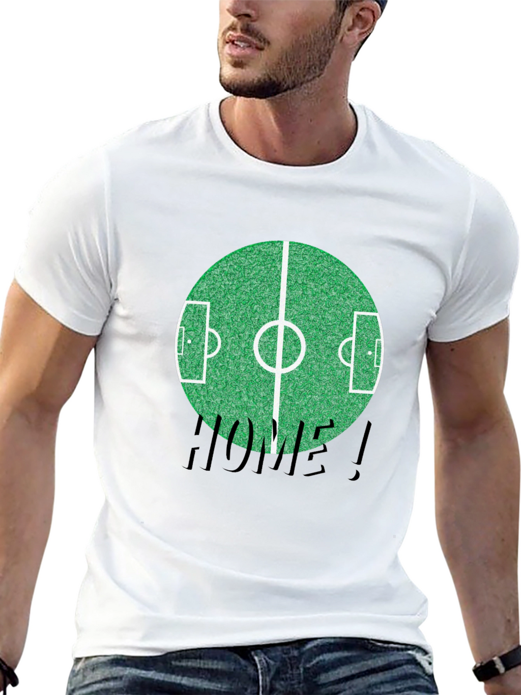 Soccer Field T-Shirt - Home! Graphic Tee
