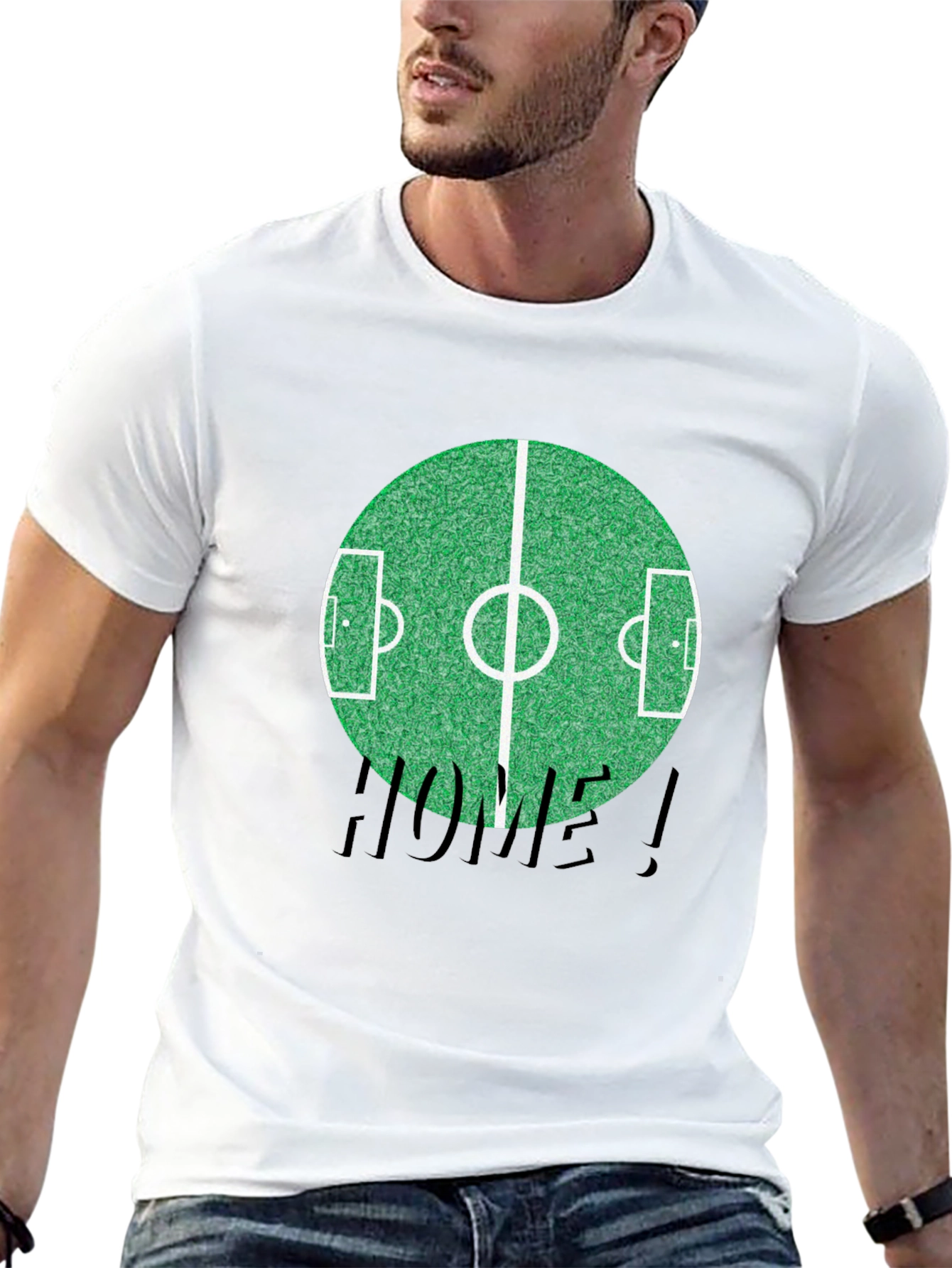 Soccer Field T-Shirt - Home! Graphic Tee