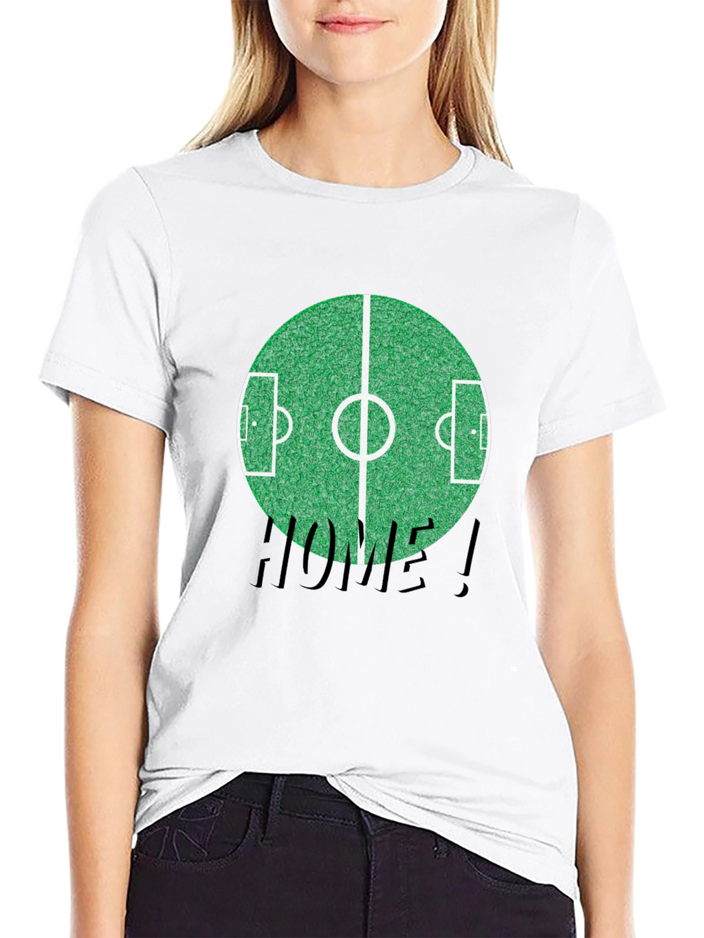 Soccer Field T-Shirt - Home! Graphic Tee