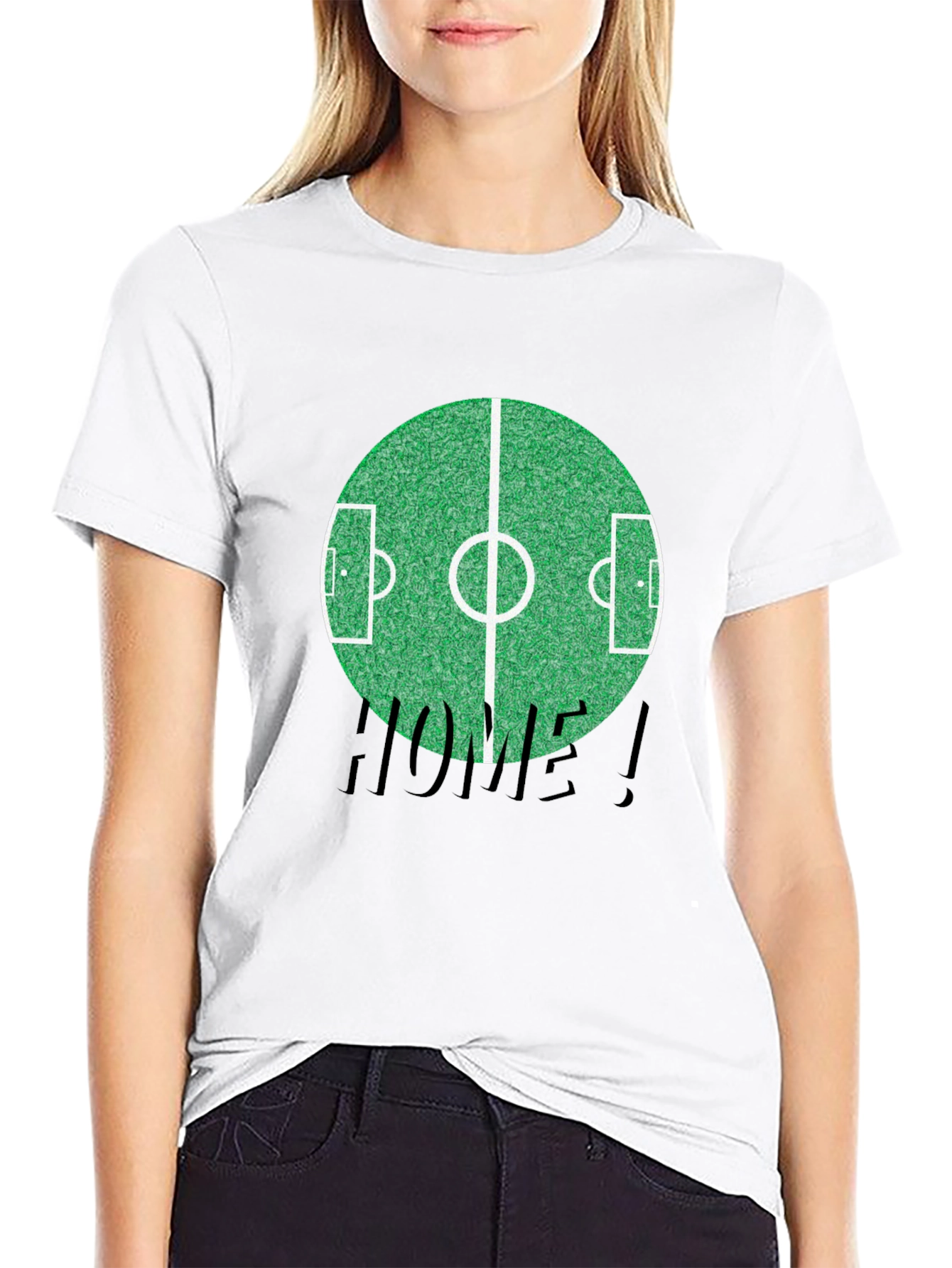 Soccer Field T-Shirt - Home! Graphic Tee