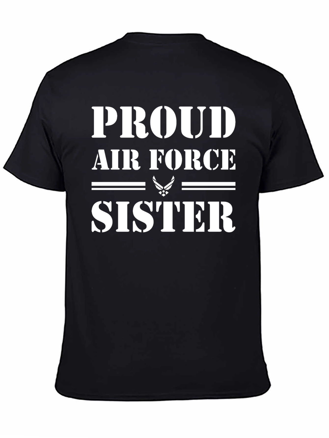 Proud Air Force Sister Graphic Tee