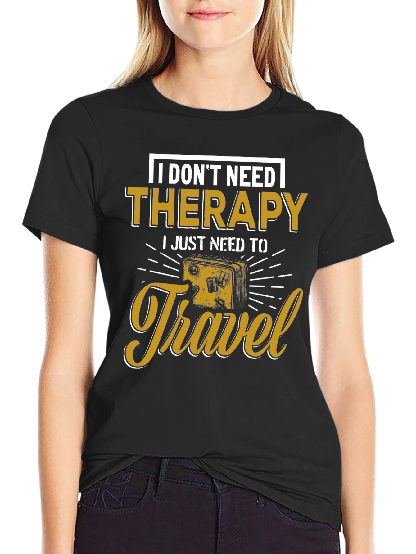Travel Therapy T-Shirt: Vacation Adventure Tee