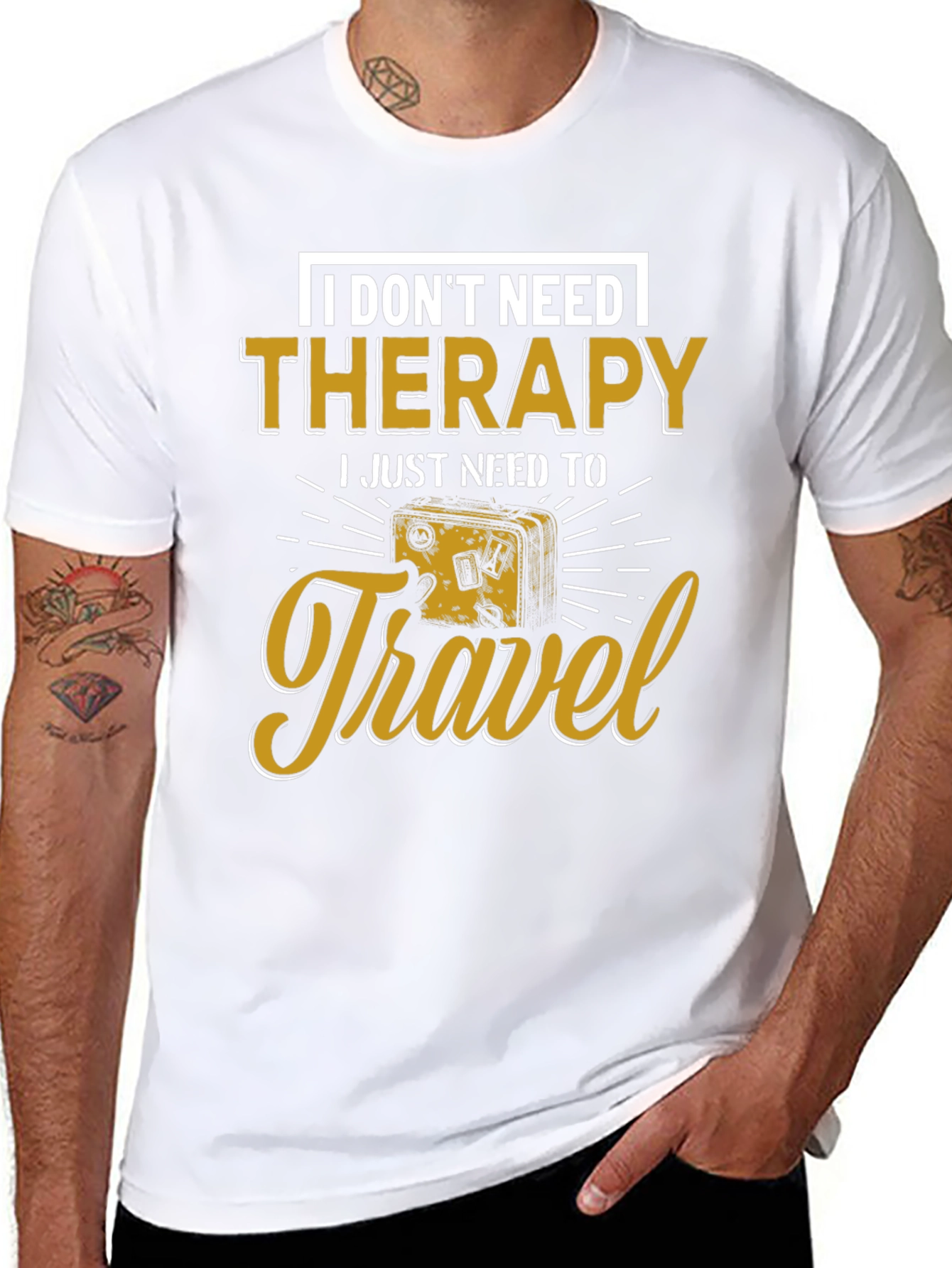 Travel Therapy T-Shirt: Vacation Adventure Tee