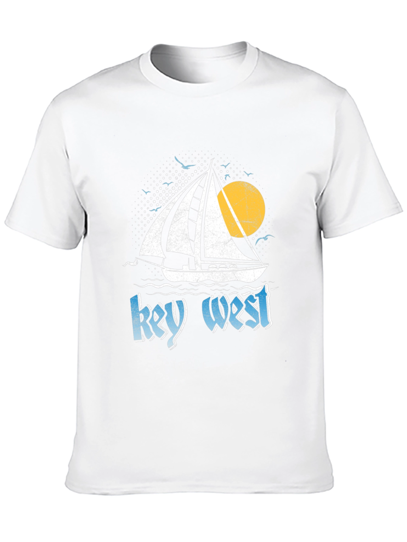 Key West Sailboat Graphic Tee