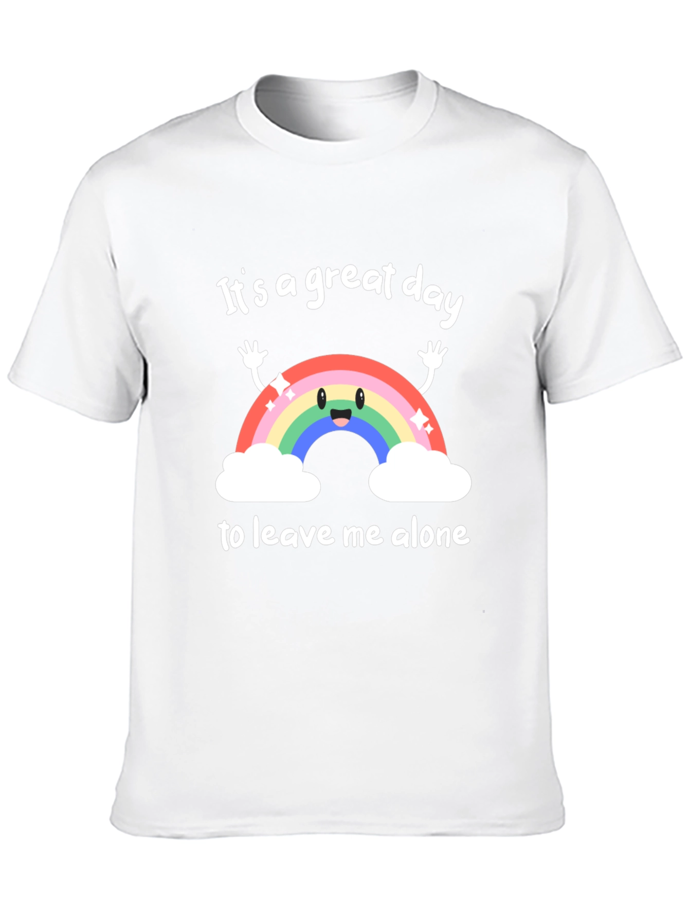 Great Day Leave Me Alone Graphic T-Shirt