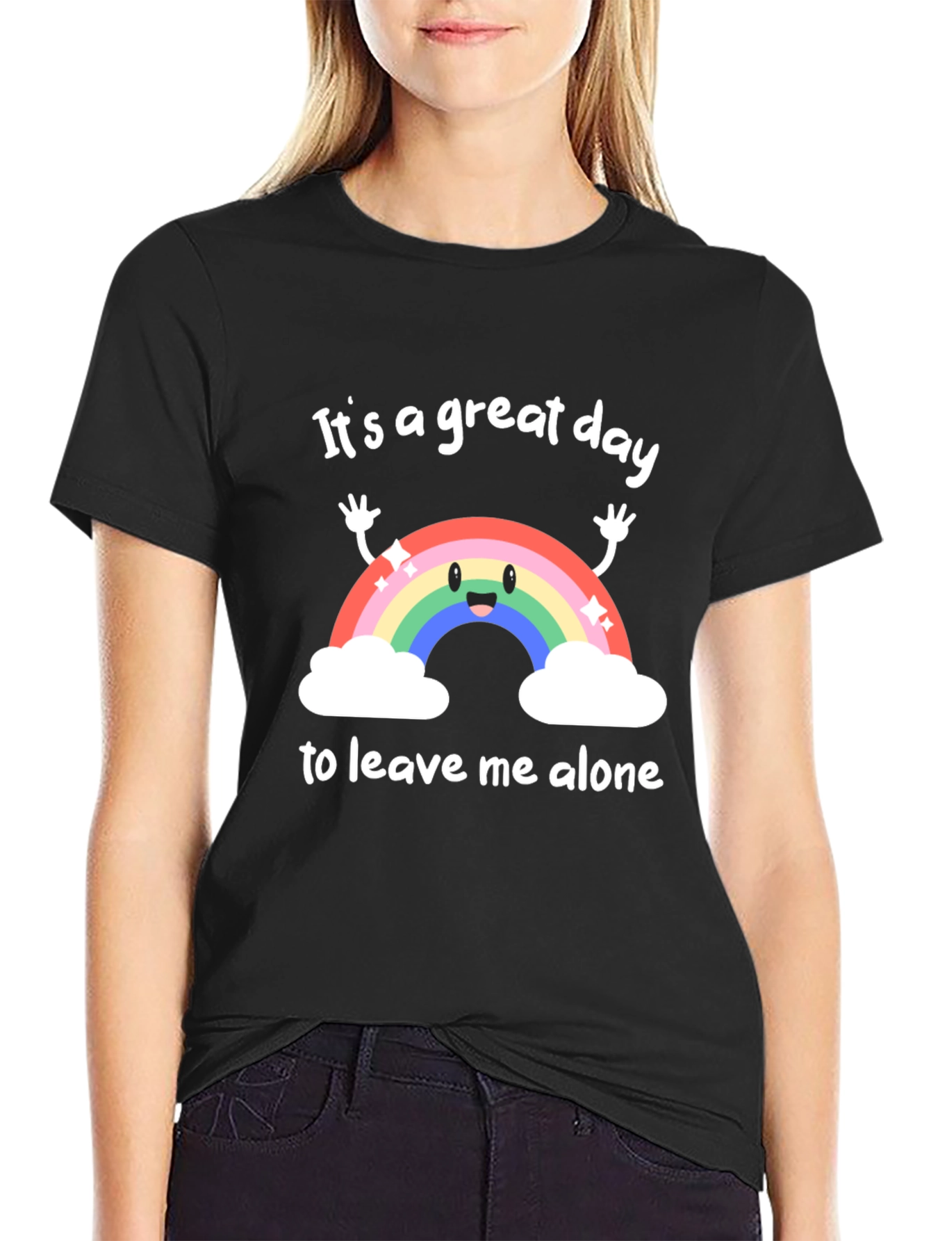Great Day Leave Me Alone Graphic T-Shirt