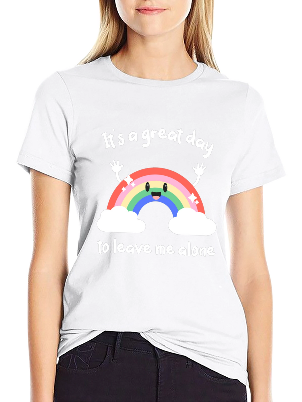 Great Day Leave Me Alone Graphic T-Shirt
