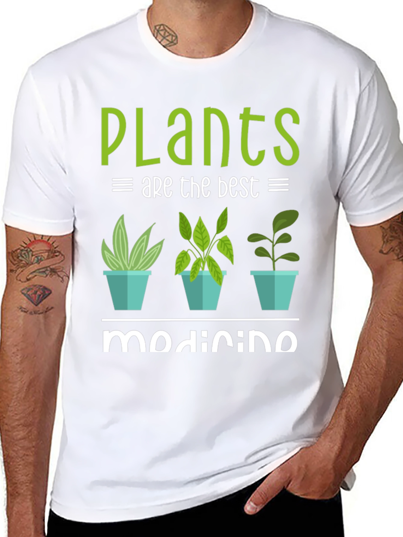 Plants Are The Best Medicine T-Shirt
