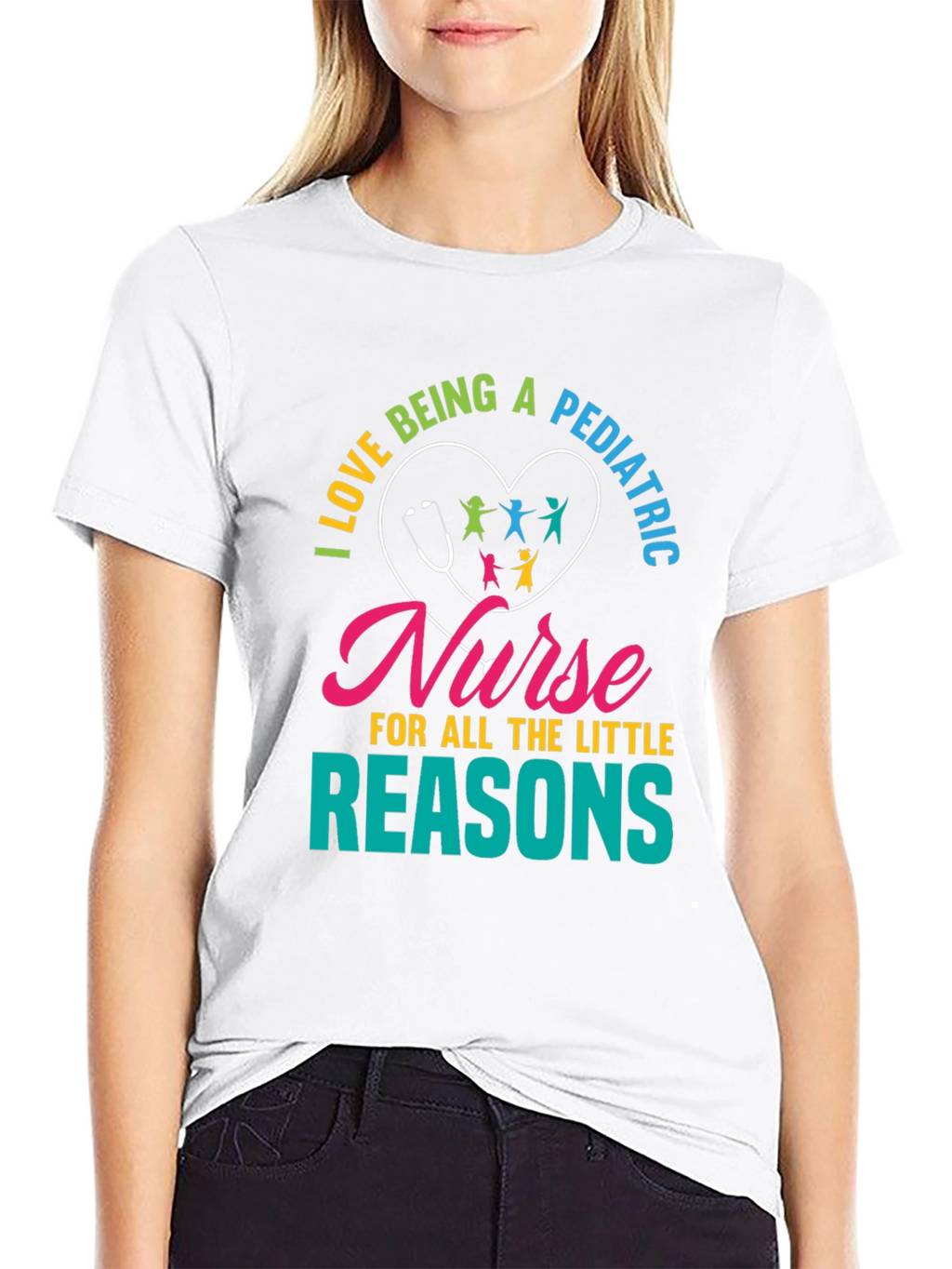 Pediatric Nurse T-Shirt - Little Reasons Design