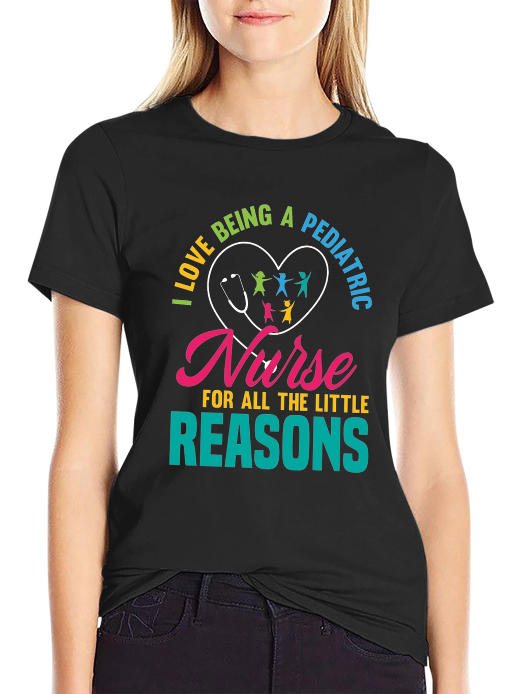 Pediatric Nurse T-Shirt - Little Reasons Design