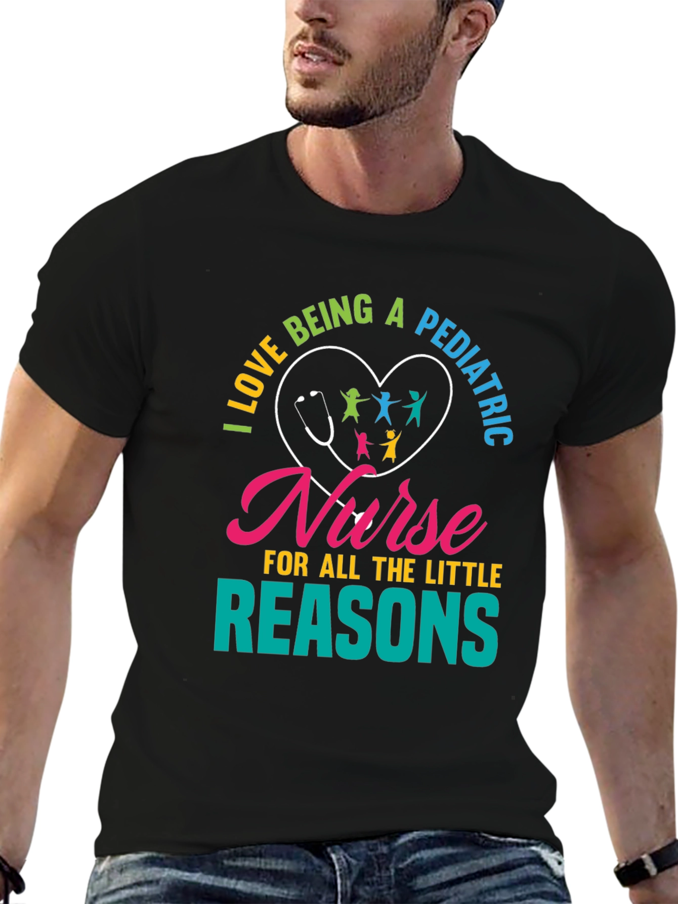 Pediatric Nurse T-Shirt - Little Reasons Design