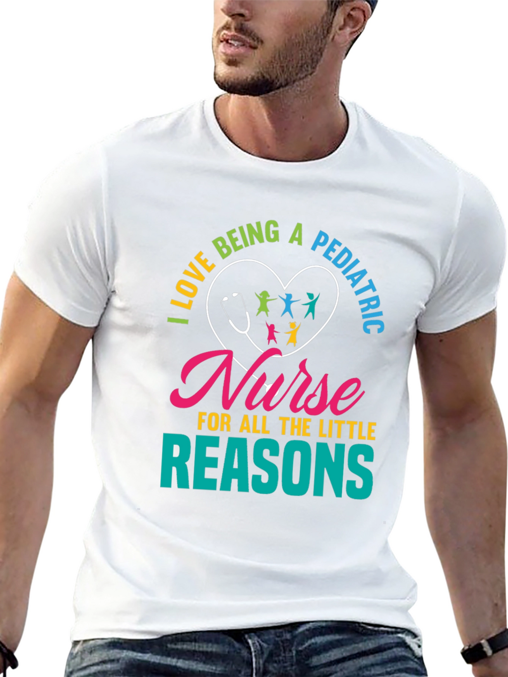 Pediatric Nurse T-Shirt - Little Reasons Design