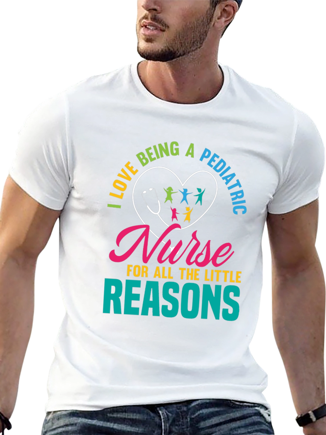Pediatric Nurse T-Shirt - Little Reasons Design