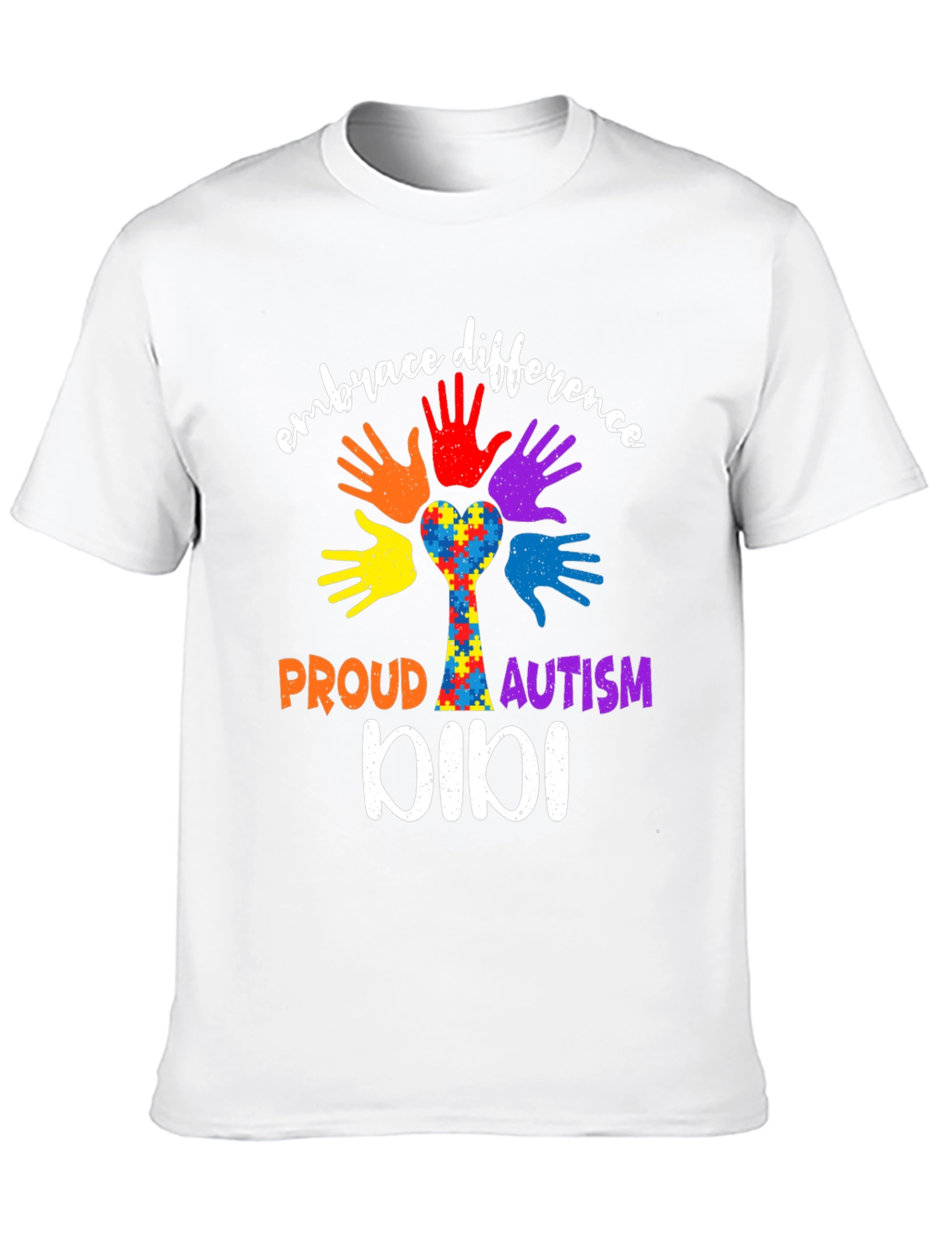 Embrace Difference Autism Awareness T-Shirt