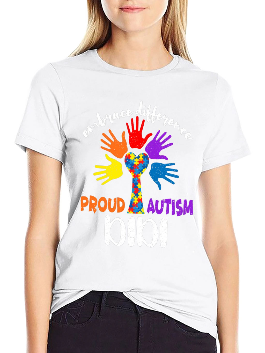 Embrace Difference Autism Awareness T-Shirt