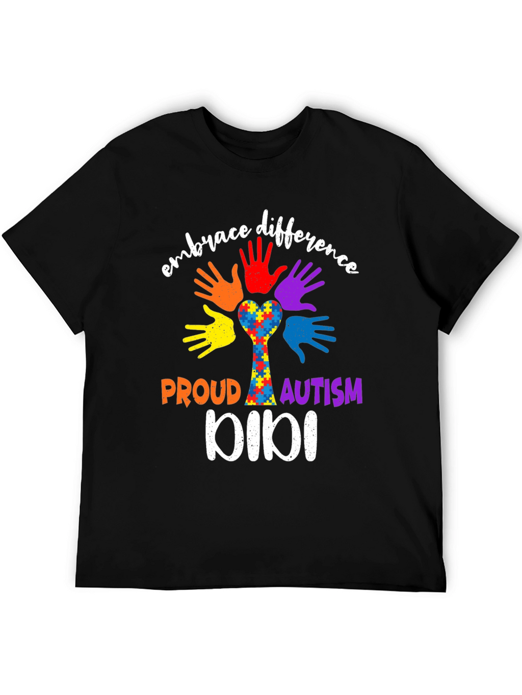 Embrace Difference Autism Awareness T-Shirt