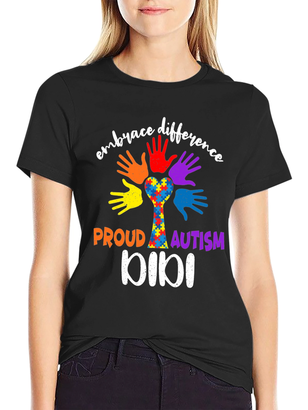 Embrace Difference Autism Awareness T-Shirt
