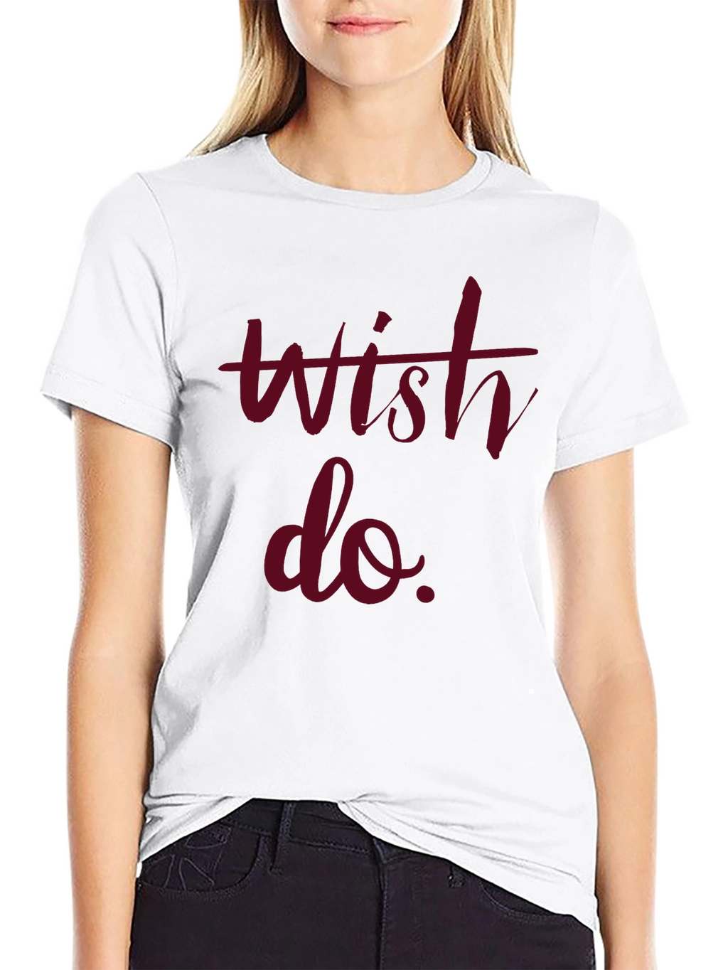 Wish Do Mens Graphic Tee - Black