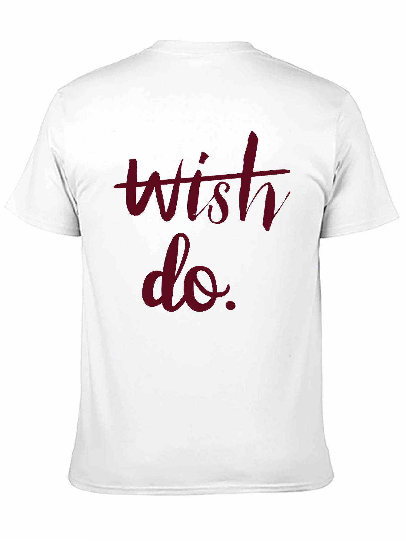Wish Do Mens Graphic Tee - Black