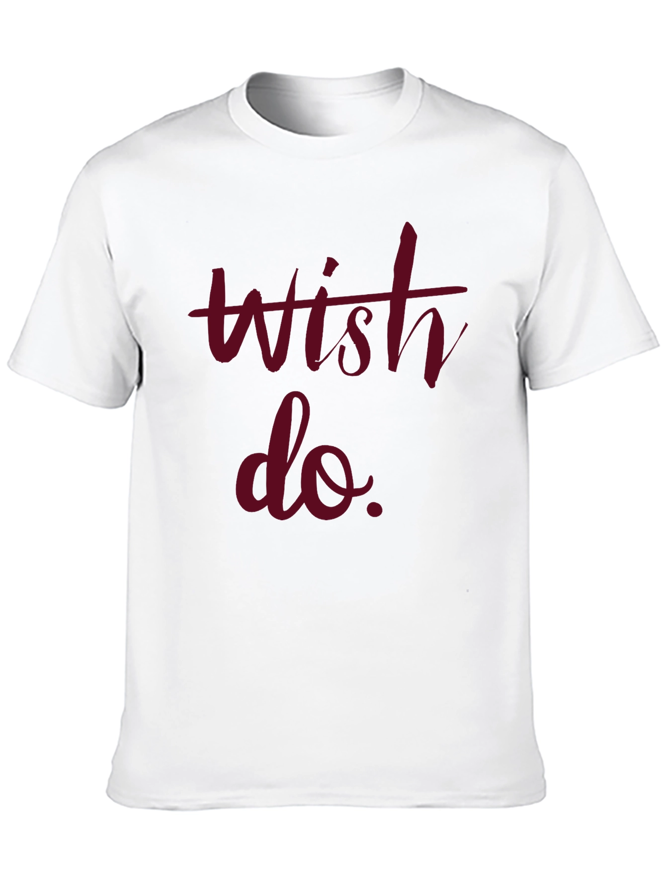 Wish Do Mens Graphic Tee - Black